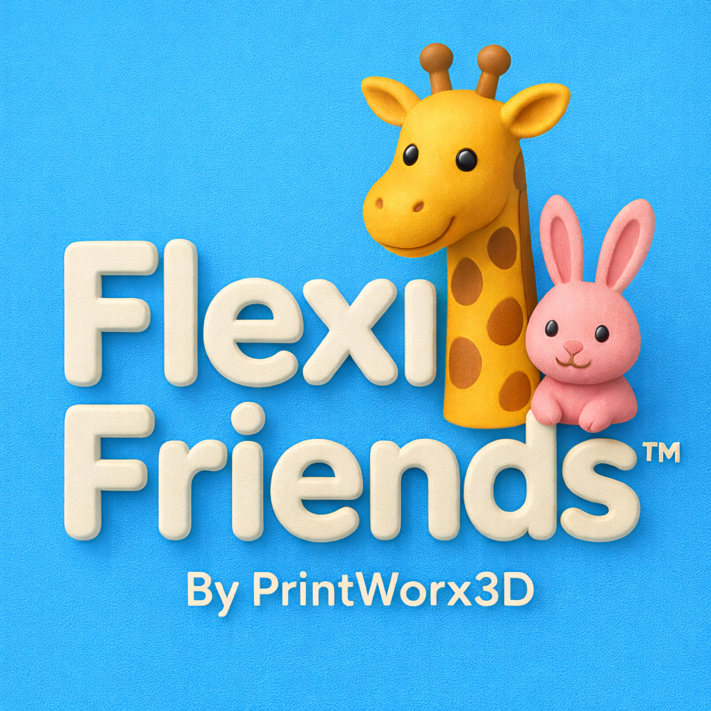 FlexiFriends articulated animals from the bundle builder